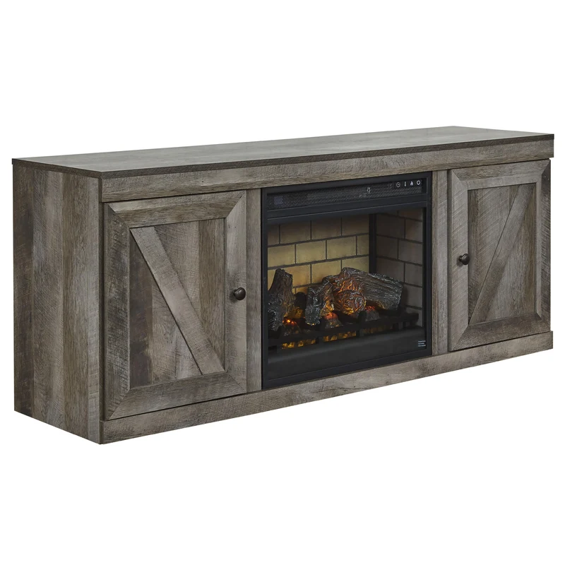 Signature Design by Ashley Wynnlow EW0440W7 TV Stand with Electric Fireplace