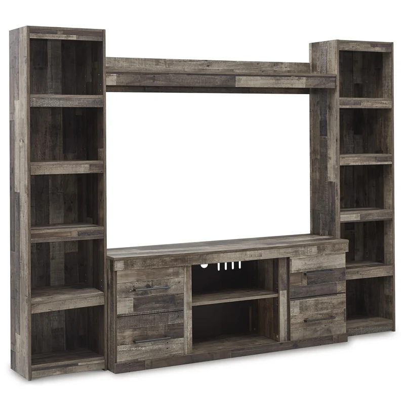 Signature Design by Ashley Derekson EW0200W6 4 pc Entertainment Center