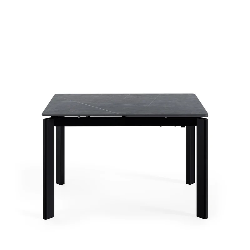 Mesa de comedor Constance Atenea y negro 120 cm