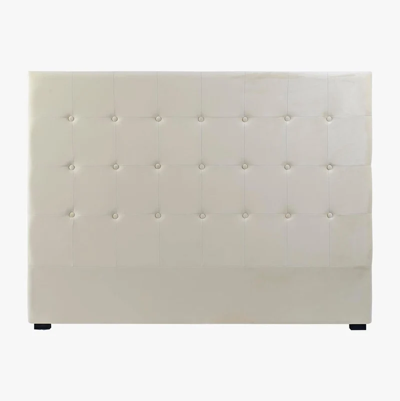 Cabeceira Cama Capitoné Creme 159x8x119 SERENA