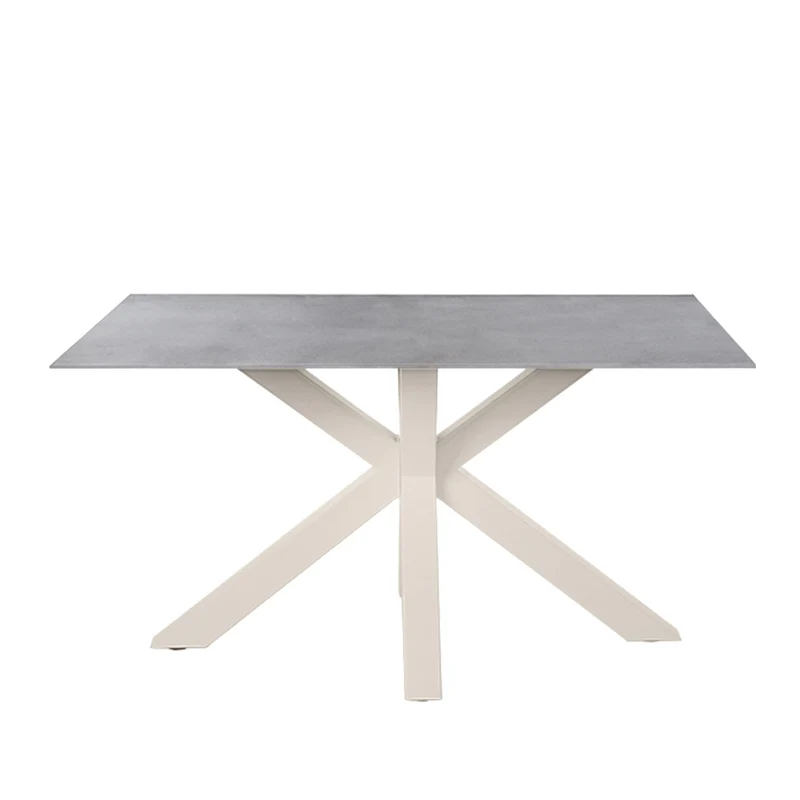 Mesa de comedor Joyce Atenea y beige 140 cm