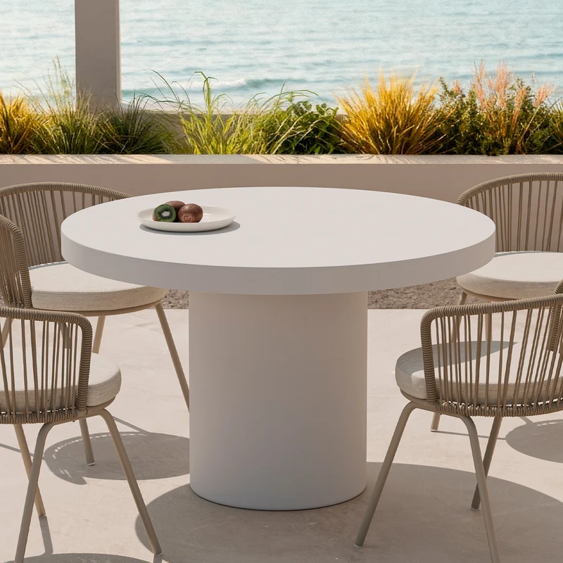 Mesa Thelma Red120 Blanco