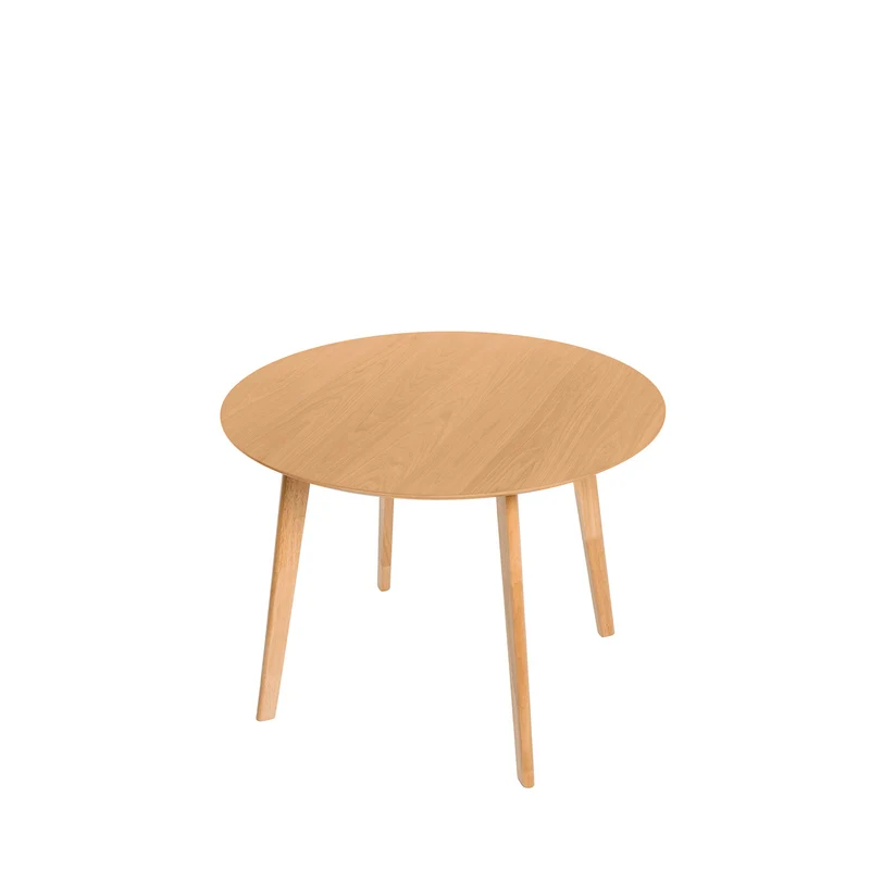 Mesa de comedor Monna roble Ø 100 cm redonda fija