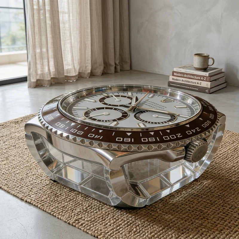 Ticktopia Watch Designer Sculptural Coffee Table