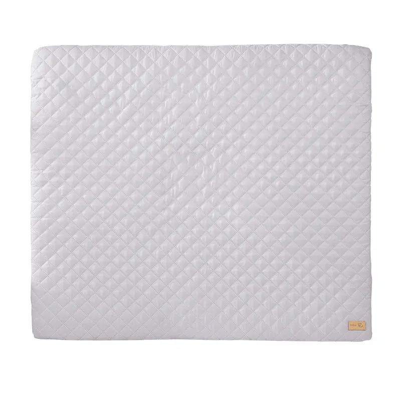 Wickelauflage soft 'roba Style', 85 x 75 cm, abwischbar, silbergrau