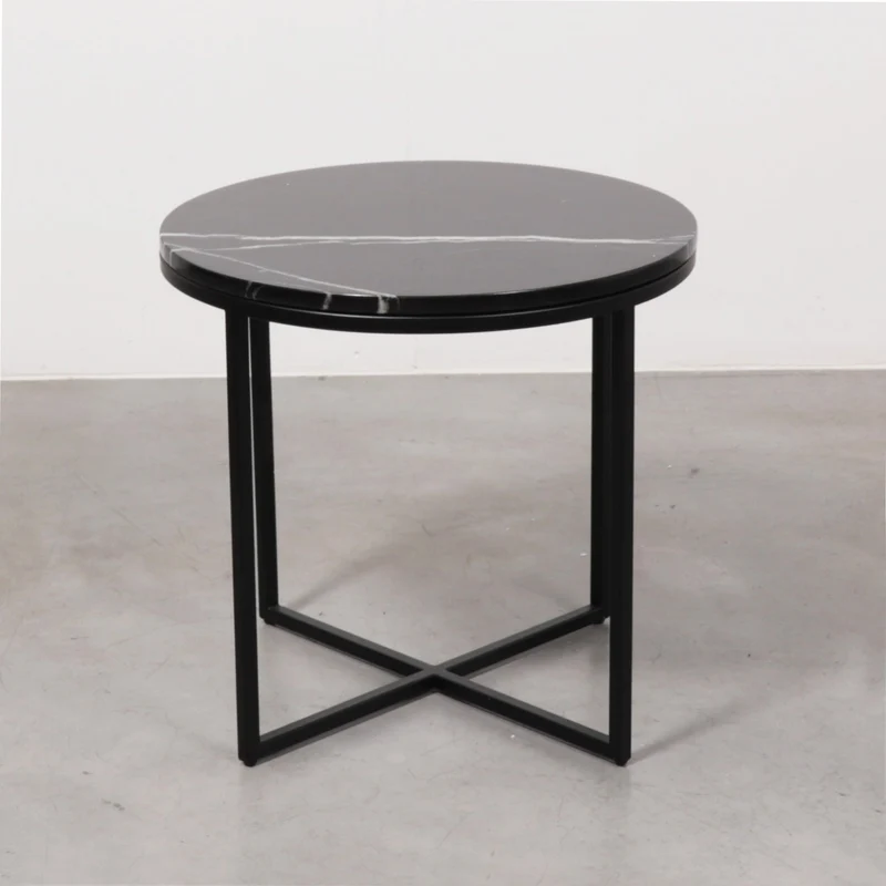 Mesa auxiliar Margaux - Mármol negro