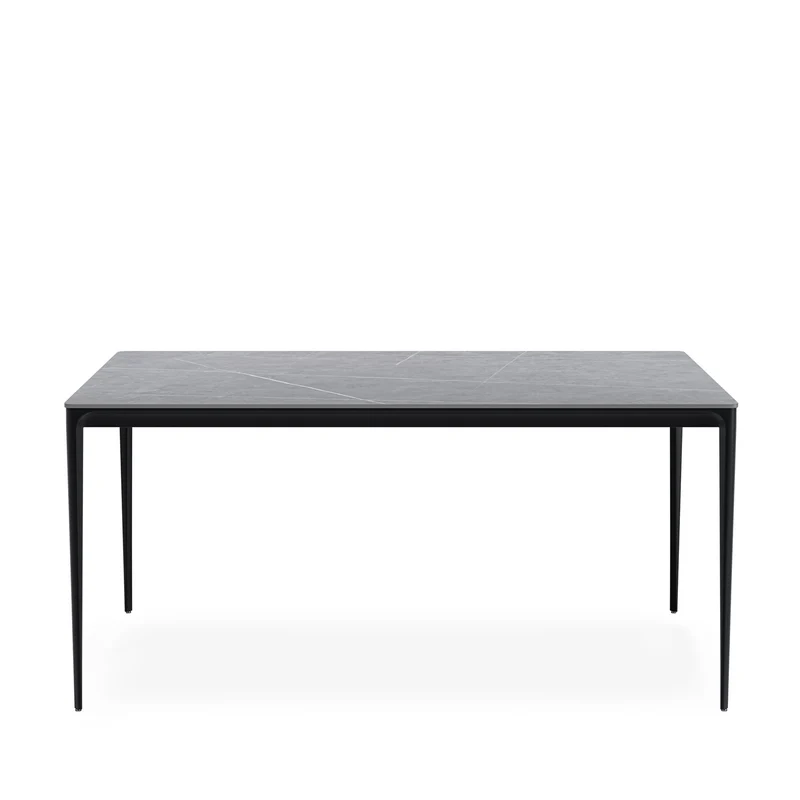Mesa de comedor Arya Atenea y negro 140 cm rectangular