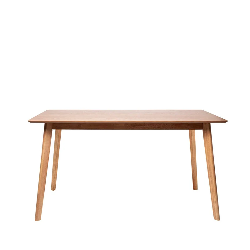 Mesa de comedor Marie roble 140 cm fija