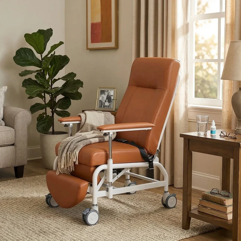 Adjustable Patient Recliner Chair Home Care Bed