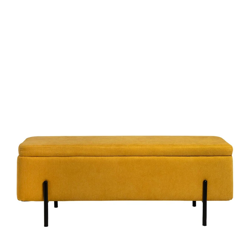 Banqueta Viena mostaza