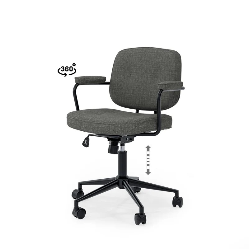 Silla Oficina Columbia Gris