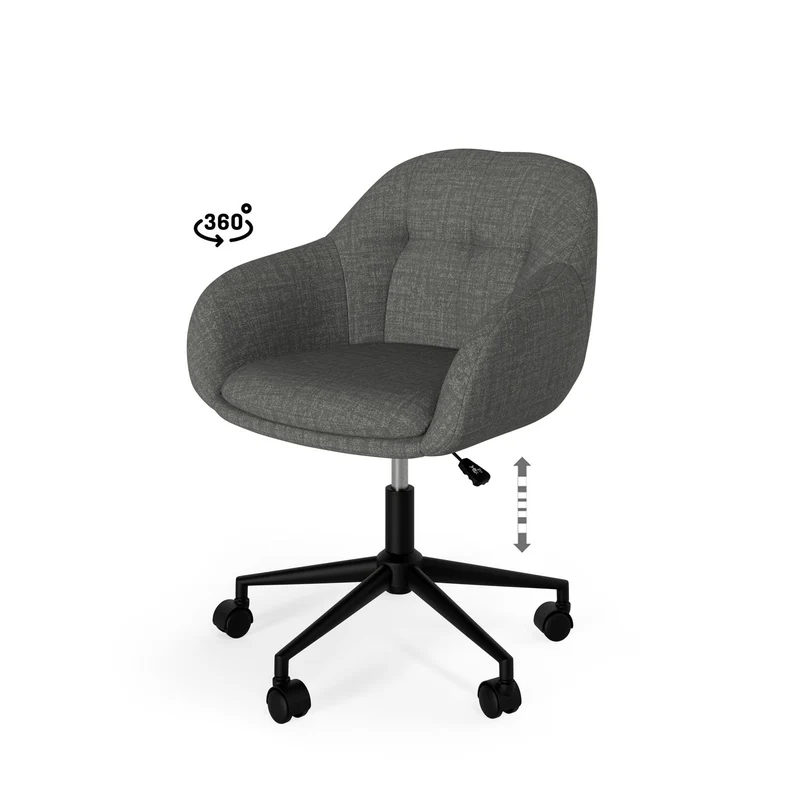 Silla Oficina Canterbury Gris