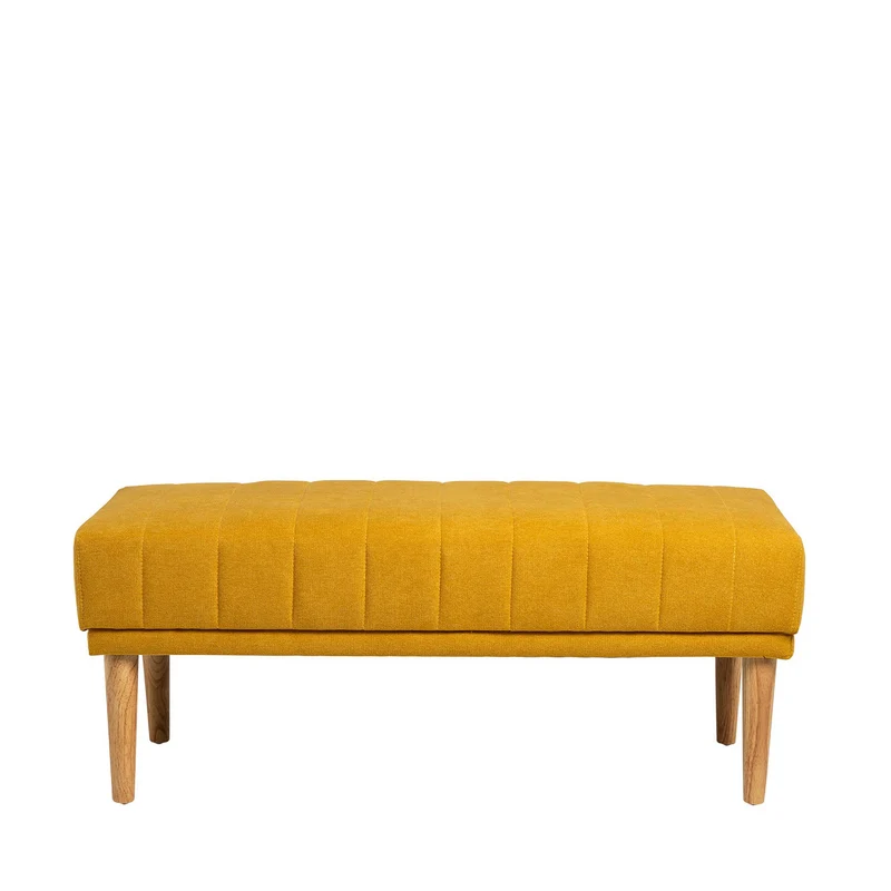 Banqueta Bari mostaza