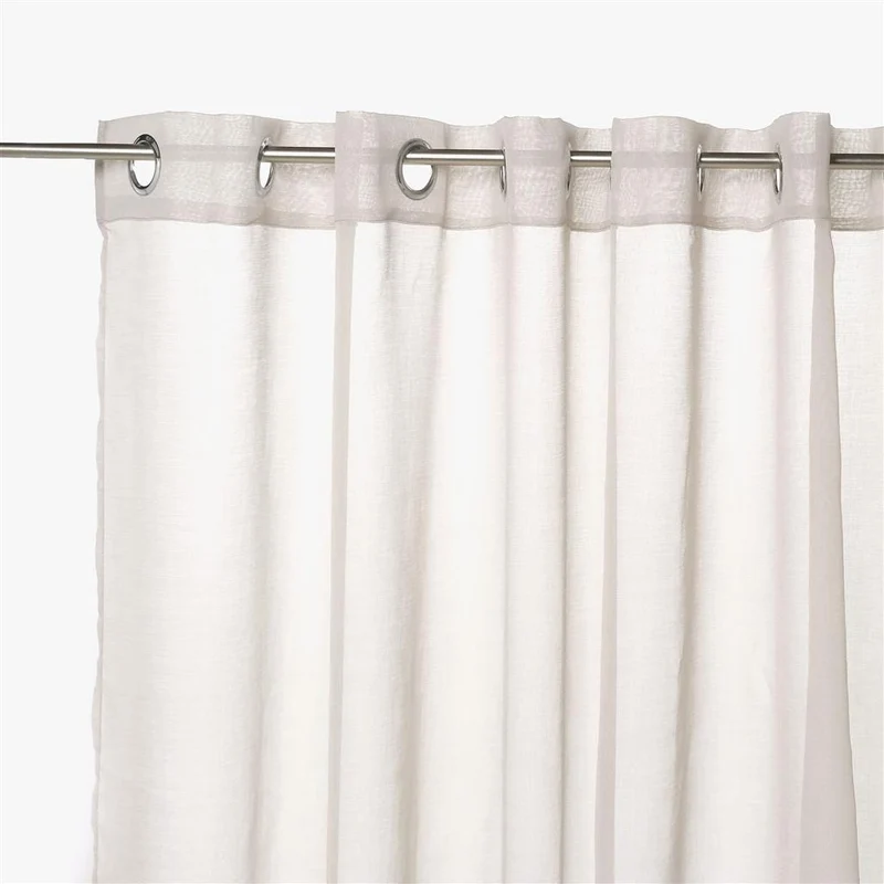 Cortinado Transparente Cinzento 4EVERYDAY
