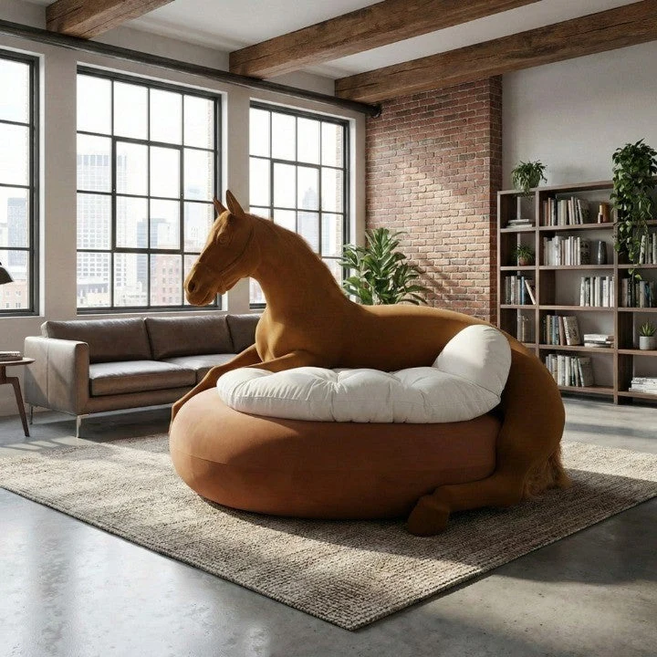 Cozy Horse Relaxation Sofa Chair