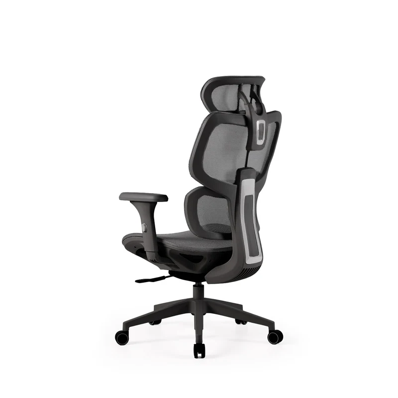 Silla de oficina Toronto negro y gris