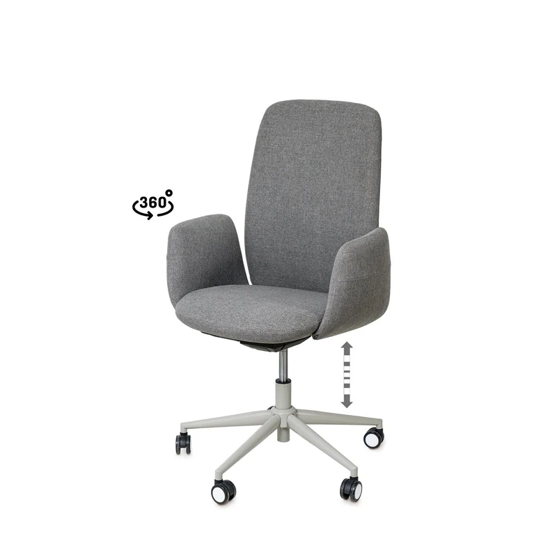 Silla Oficina British Gris