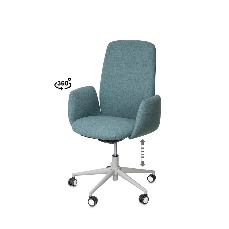 Silla de oficina British menta