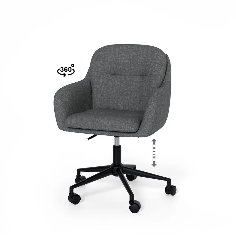Silla Oficina Ontario Gris