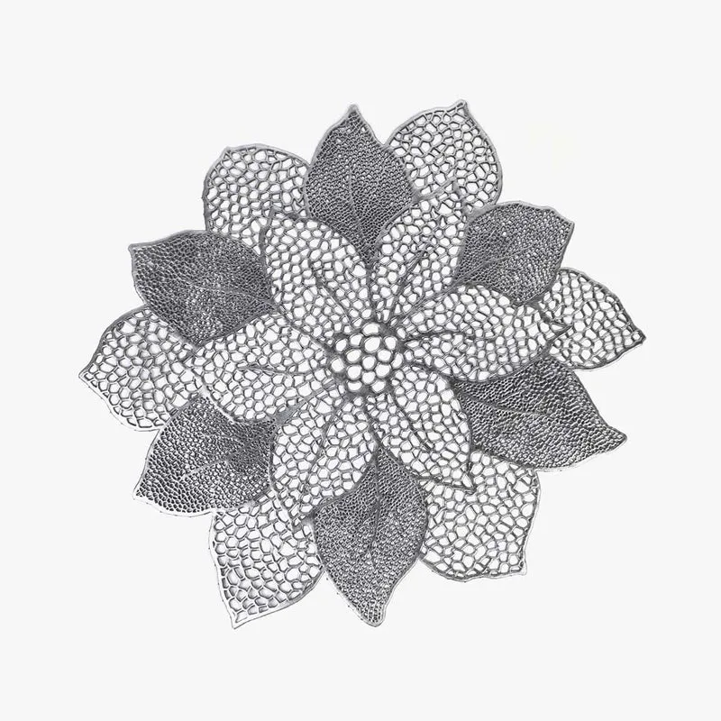 Individual Flor Prata D44 FESTIVE