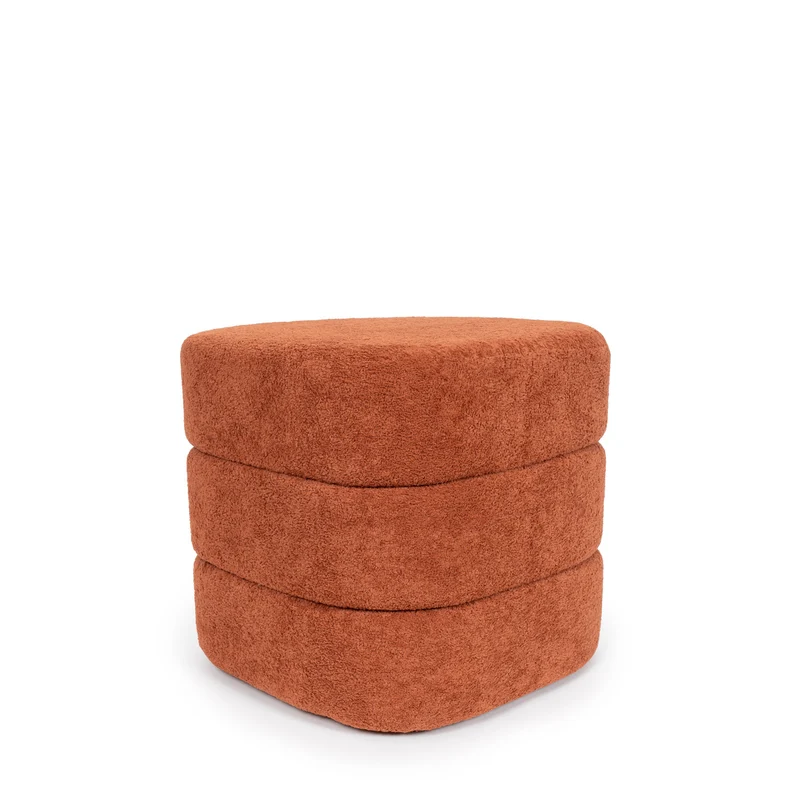 Puf Gaston terracota