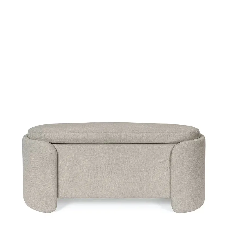 Banqueta Bernice taupe