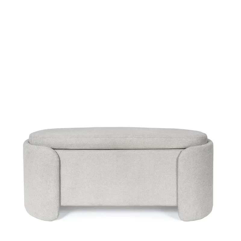 Banqueta Bernice gris