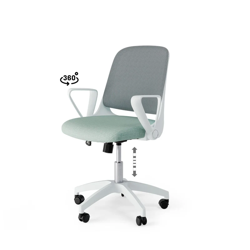 Silla de oficina Siracusa menta