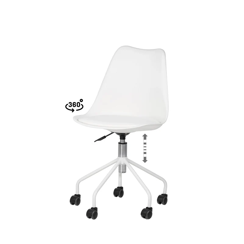 Silla Oficina Yale Blanco
