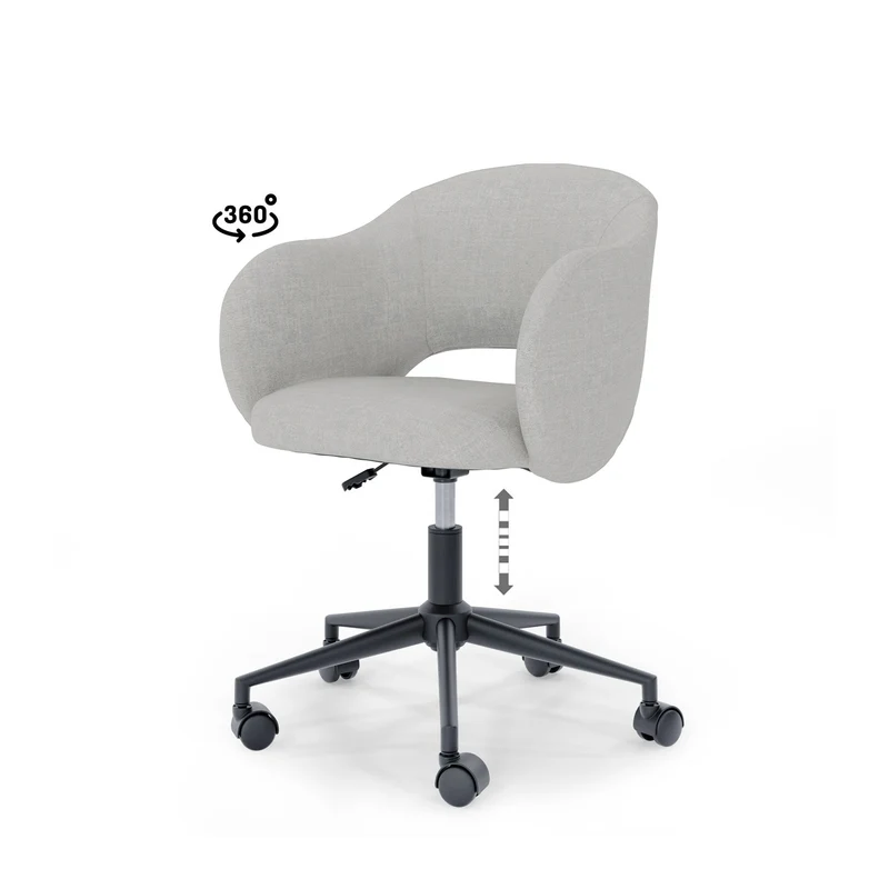 Silla Oficina Tallin Gris claro