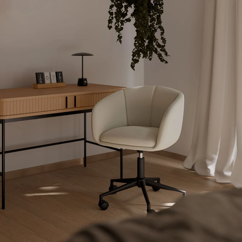 Silla Oficina Arizona Beige