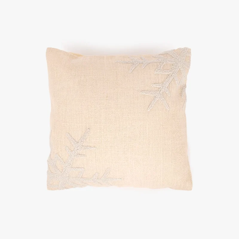 Capa de Almofada com Flocos de Neve NEW BRIGHT