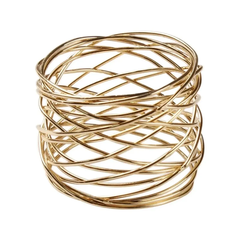 Servilleteros Aros - Set de 4
