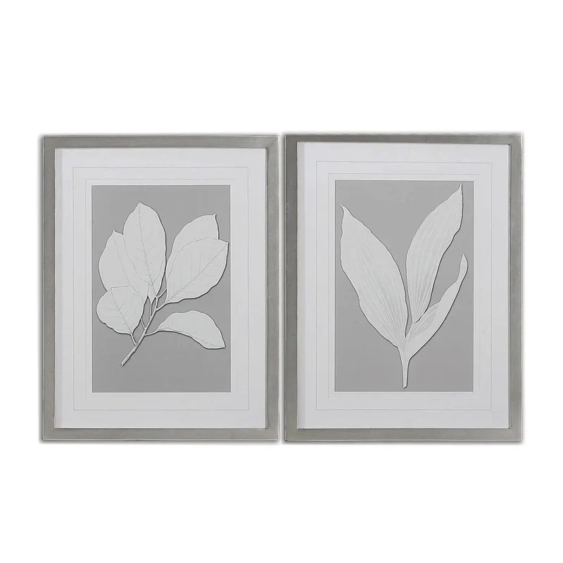 Cuadros de Moonlight Ferns - Set de 2