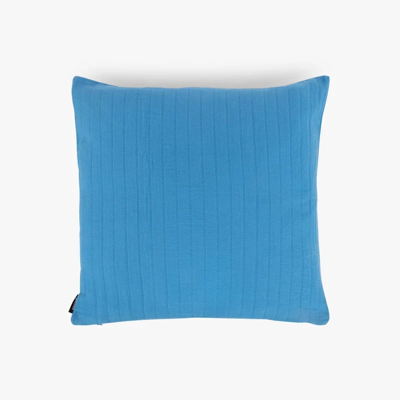 Capa de Almofada Algodão Azul PALMI