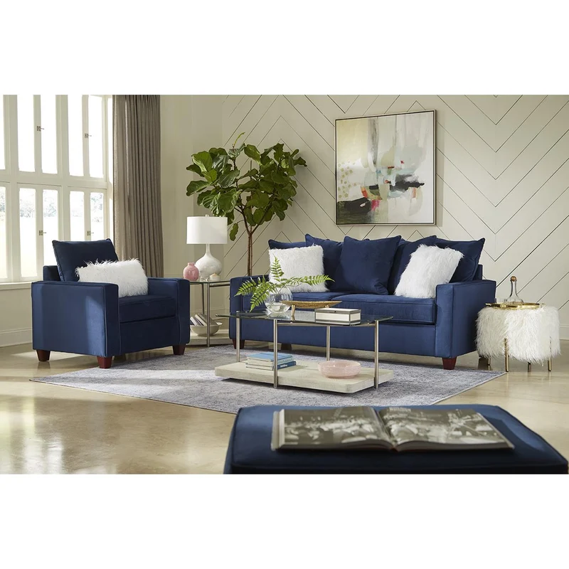 Behold Home 7200-03 Sofa - Andrew Indigo