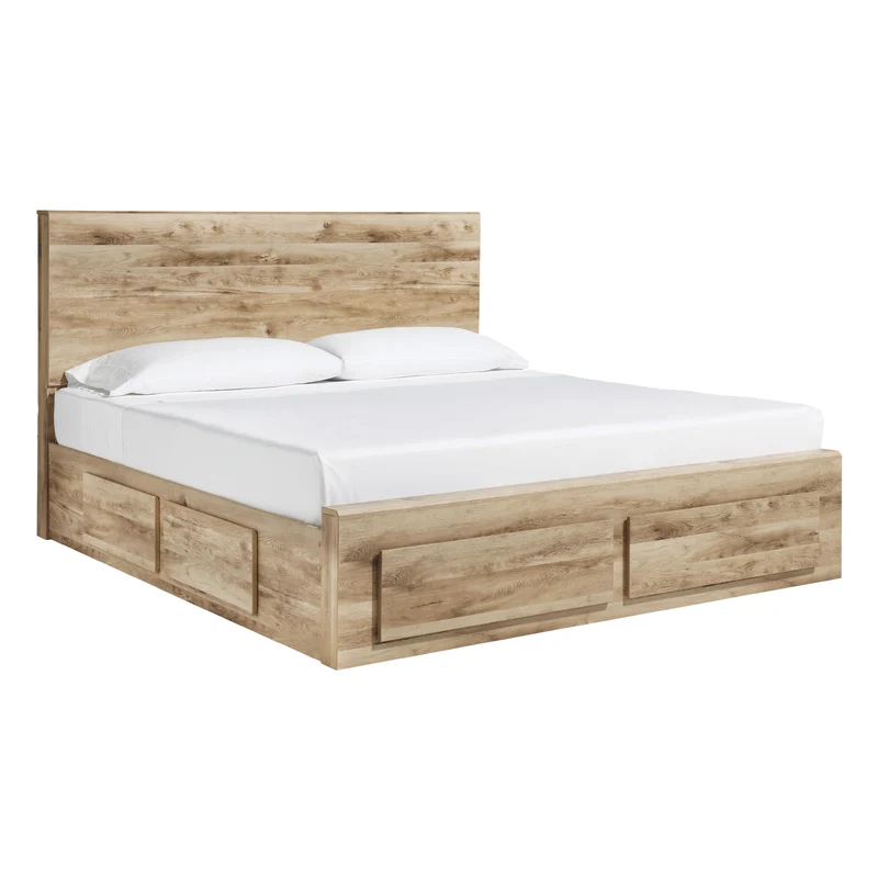 Signature Design by Ashley Hyanna B1050B8 Queen Panel Storage Bed with 2 Under Bed Storage Drawers