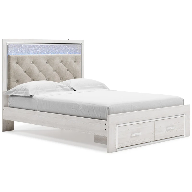 Signature Design by Ashley Altyra B2640B17 Queen Upholstered Storage Bed