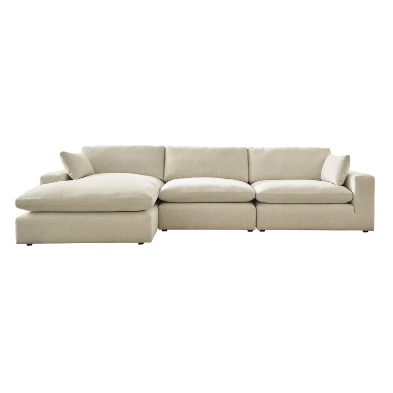 Benchcraft Elyza 10006S3 3 pc Sectional with Chaise