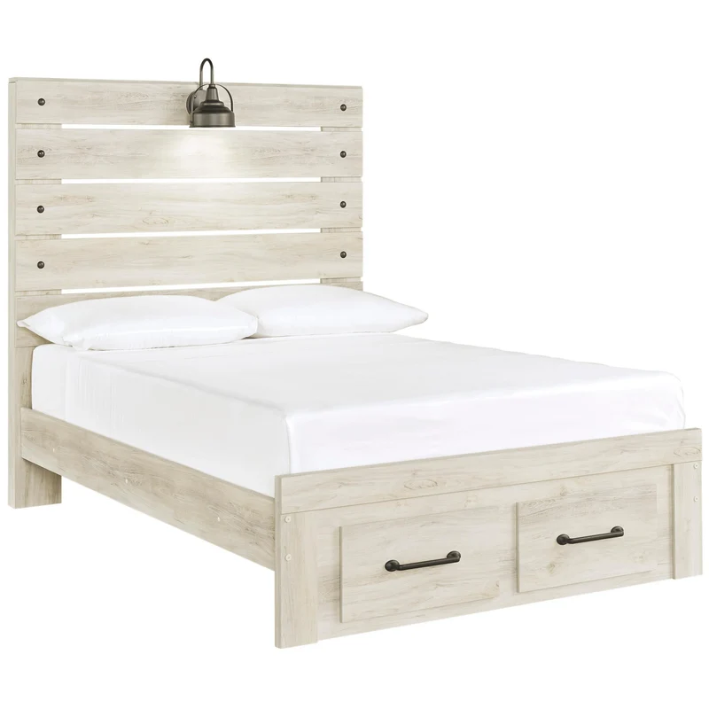 Signature Design by Ashley Cambeck B192B33 Full Panel Bed with 2 Storage Drawers