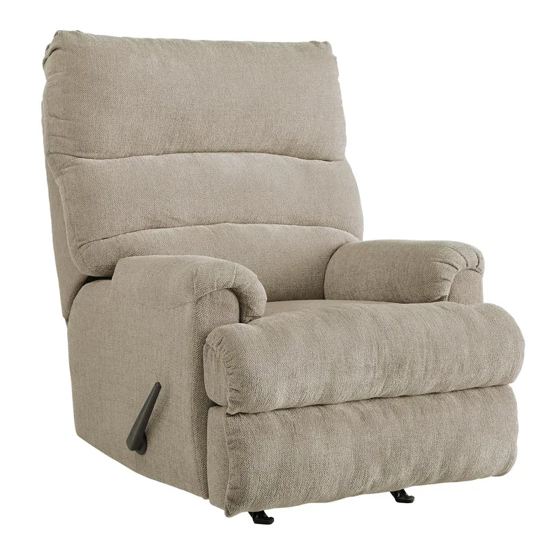 Signature Design by Ashley Man Fort Rocker Fabric Recliner 4660425