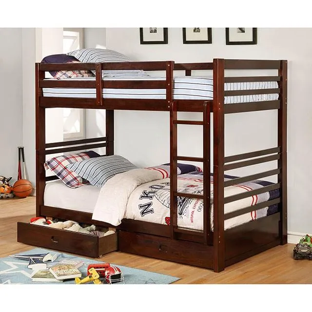 Furniture of America California CM-BK588T-EX Twin/Twin Bunk Bed