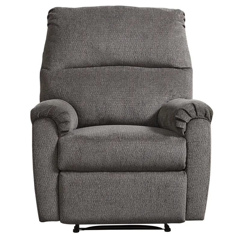 Signature Design by Ashley Nerviano Fabric Recliner with Wall Recline 1080329