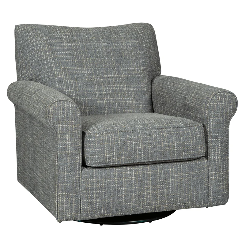 Signature Design by Ashley Renley Swivel Glider Fabric Accent Chair A3000002
