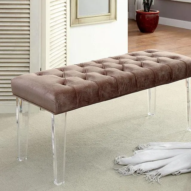 Furniture of America Mahony Bench CM-BN6202BR