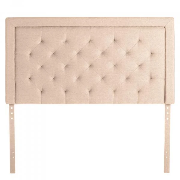 Malouf Hennessy Headboard - Oat (King)