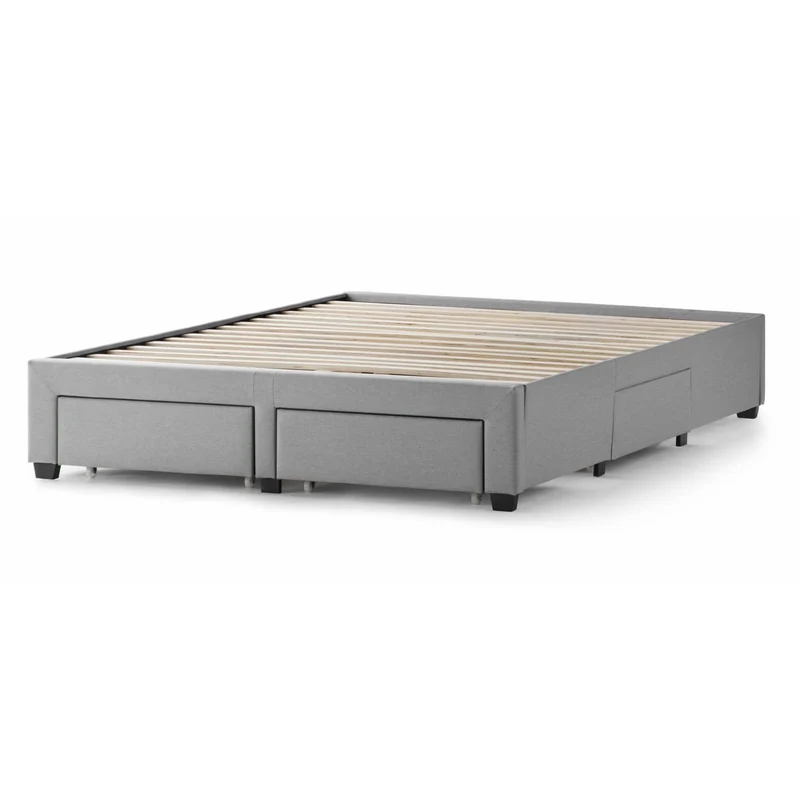 Malouf Watson Platform Bed Base - Stone (Queen)