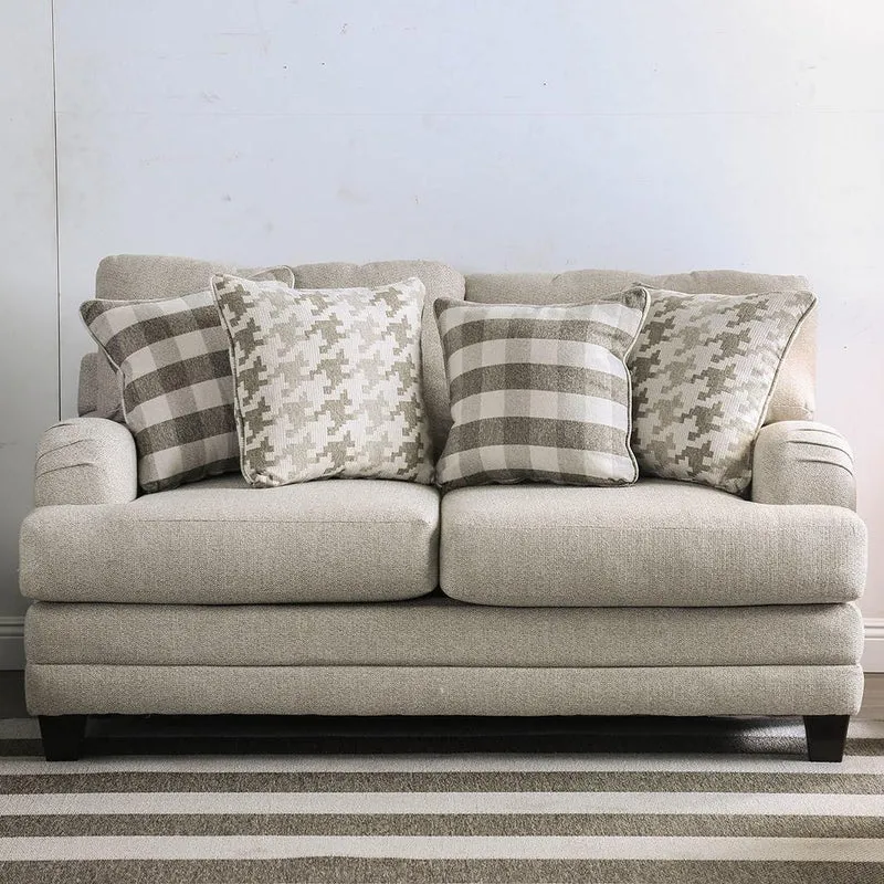 Furniture of America Christine Stationary Fabric Loveseat SM8280-LV