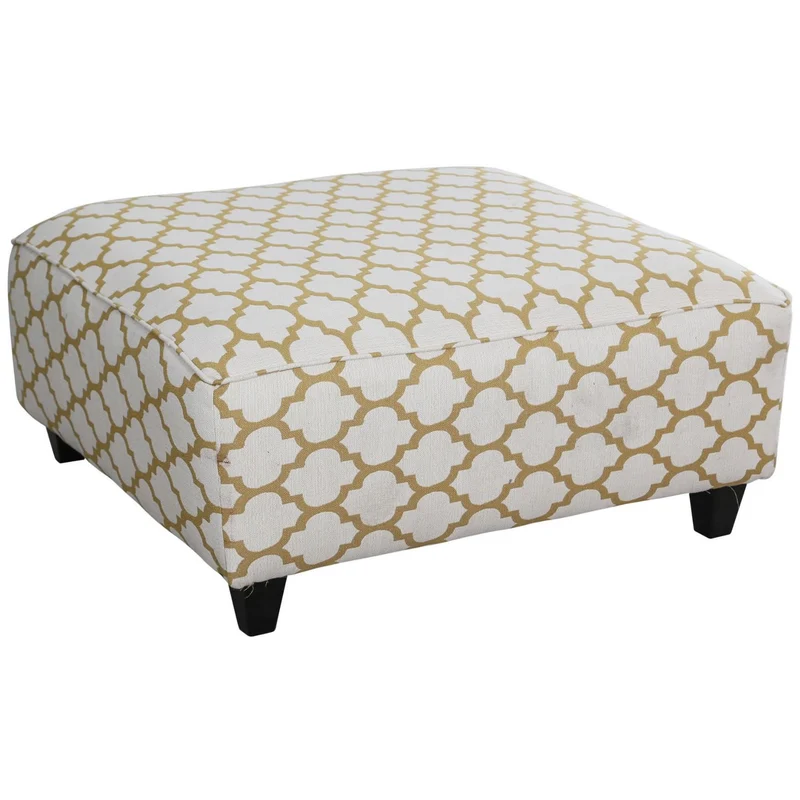 Furniture of America Orson Fabric Ottoman SM8600-OT