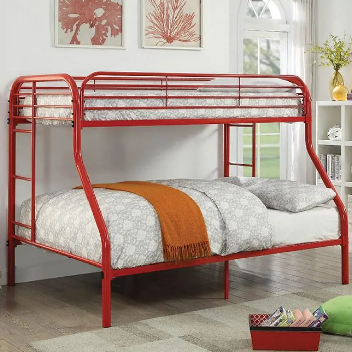 Furniture of America Kids Beds Bunk Bed CM-BK931RD-TF